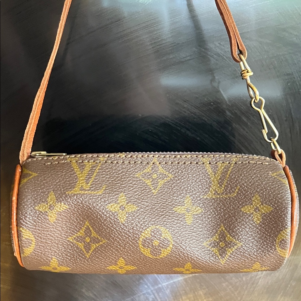Louis Vuitton Brown and Gold Monogram cocktail bag